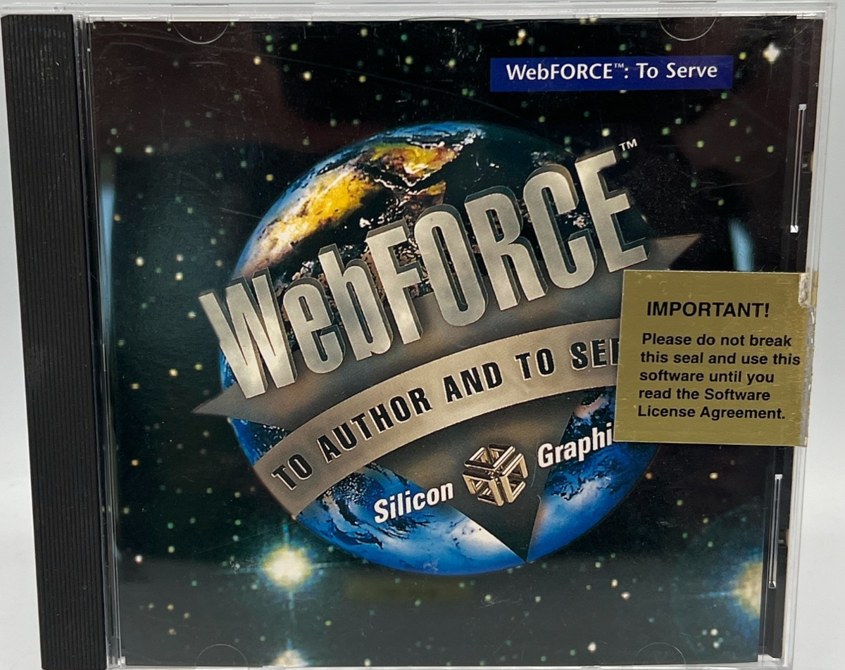 WebFORCE To Serve CD-ROM jewel case